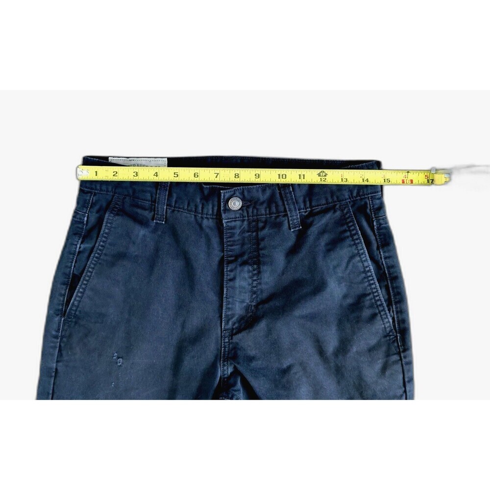 Levis Strauss Black Chino Pants Mens 29x32 Straight Leg Cotton Casual - Picture 3 of 7